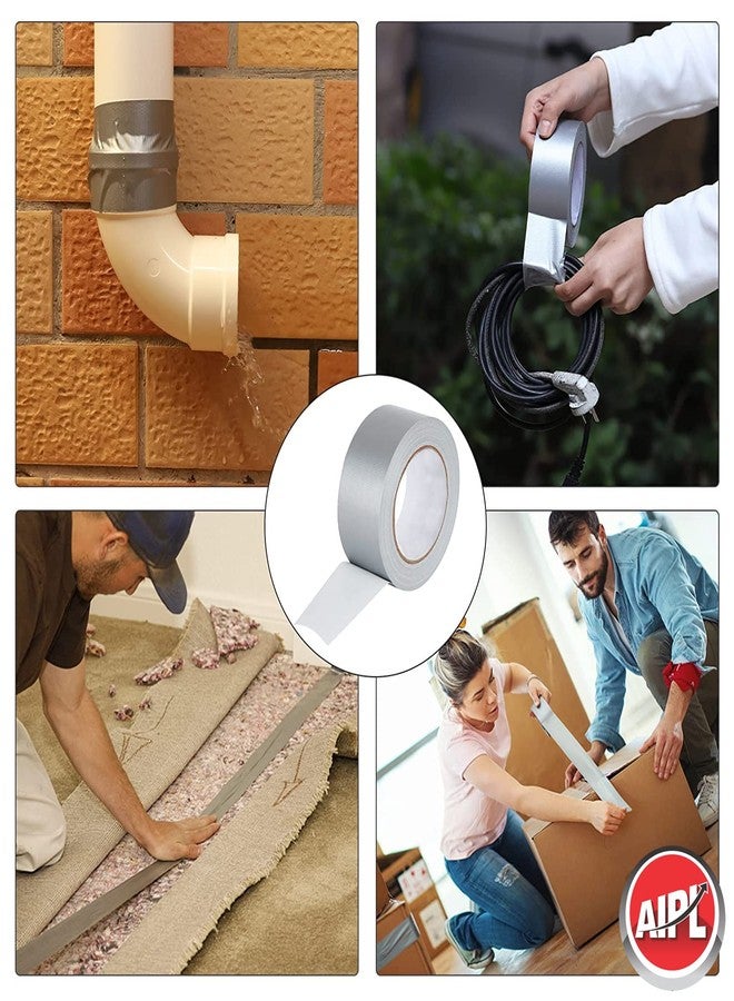 AIPL Duct Tape Heavy Duty - Silver Strong Flexible No Residue All Weather All purpose for Do-It-Yourself Repairs Industrial Professional Use. 2 Inch X 25 Meter - Image 2